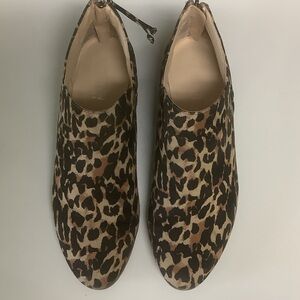 Kenneth Cole Reaction leopard bootie